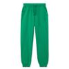 Kid Nation Kids Sweatpants Unisex Soft Brushed Fleece Casual Pull On Jogger with Pockets for Boys or Girls Size 8 10 Green 01 view 1