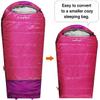 REDCAMP Kids Mummy Sleeping Bag for Camping Zipped Small, 40 Degree 3 Season Cold Weather Fit Boys,Girls & Teens (Pink with 2.4lbs Filling) view 2