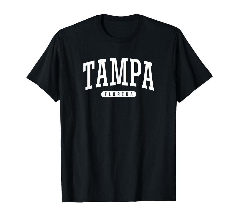 Tampa Florida T-Shirt University College Sports Style Tee FL T-Shirt