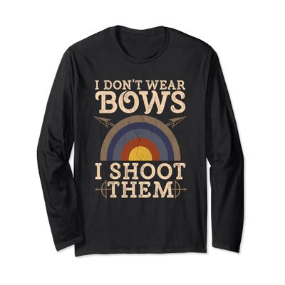 Archer Long Sleeve Shirt For Her - Gift Archery Shoot Bows
