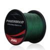 RUNCL PowerBraid Braided Fishing Line, Ultra Durable Braided Line 4 Strands - Seamless Weaving Tech, Enhanced Coating Tech, Zero Stretch, High Sensitivity (Moss Green, 300Yds, 20LB(9.1kgs)) view 1