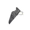 SHARROW Archery Arrow Quiver Hip Recurve Bow Case Bag Leather Backpack for Traditional Longbow Black Adjustable Straps view 3