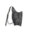 SHARROW Archery Arrow Quiver Hip Recurve Bow Case Bag Leather Backpack for Traditional Longbow Black Adjustable Straps view 4