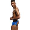 JOCKMAIL Men Open Back Underwear Men Boxer Shorts Cotton Backless Gay Underwear (M, Blue) view 2