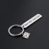 ENSIANTH Mail Carrier Keychain Thank You Gift For Postal Worker Best Mail Lady Gift Letter Charm Keychain (Mail Lady Keychain) view 4