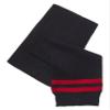 Sportoli Boys' Kids Cold Weather Knit Accessory Set Warm Hat, Scarf and Gloves (Red Chevron) view 4