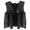 Maddog Tactical Paintball Battle Vest Pod and Tank Holder Walk on Scenario and Woodsball Games - Black view 1