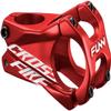 Funn Crossfire Mountain Bike Stem with 35mm Bar Clamp - Durable and Lightweight Alloy Bicycle Stem for Mountain Bike and BMX Bike, Length 35mm stem (Red) view 1