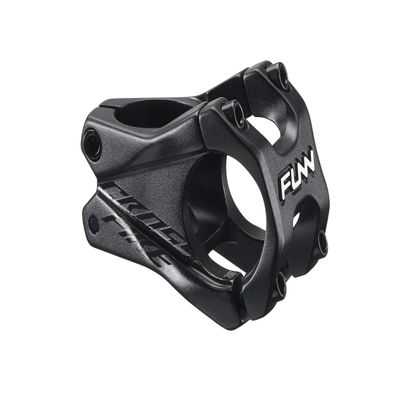 Funn Crossfire Mountain Bike Stem with 35mm Bar Clamp - Durable and Lightweight Alloy Bicycle Stem for Mountain Bike and BMX Bike, Length 35mm stem (Black)