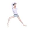 117146019 Narrow Strip Warm Ups Dancing Training Short Pants (M 165, Gray) view 4