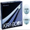 (Kasco) Casco KIRABOON Golf Balls, Triangle Target Marks, 1 Dozen, Set of 12, White view 1