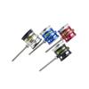 Archery Compound Bow Sight Scope Single Pin Sight 4X 6X 8X Magnification Lens Optical Fiber Sight Arrow Aluminum Sight for Compound Bow Hunting Accessory (Silver, 6X ID30) view 4