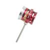 Archery Compound Bow Sight Scope Single Pin Sight 4X 6X 8X Magnification Lens Optical Fiber Sight Arrow Aluminum Sight for Compound Bow Hunting Accessory (Red, 4X ID32) view 3