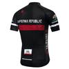MTB Cycling Jersey for Men - Short Sleeve Bike Shirt With Zip - Mountain Road Clothes, Breathable Summer Pro Team Sports Racing Top - Quick Dry Black M view 2