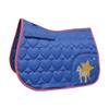 Little Rider Childrens/Kids Star in Show Saddle Pad (Pony/Cob) (Regatta Blue/Cameo Pink) view 1
