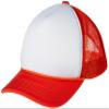 DECKY Kids Foam Trucker Cap, Orange/White, One Size view 1