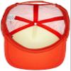 DECKY Kids Foam Trucker Cap, Orange/White, One Size view 3