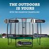 BERG Trampoline Champion 11ft with Safety Net | Trampoline for Kids, High Performance & Safety Features, Jump Higher with Airflow view 2