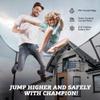 BERG Trampoline Champion 11ft with Safety Net | Trampoline for Kids, High Performance & Safety Features, Jump Higher with Airflow view 3