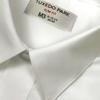 Tux Park Men's Slim Fit Microfiber Tuxedo Shirt, (17.5" Neck 34"-35" Sleeve, Ivory) view 2