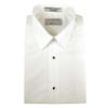 Tux Park Men's Slim Fit Microfiber Tuxedo Shirt, (17.5" Neck 34"-35" Sleeve, Ivory) view 3