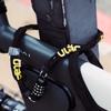 ULAC 52ND Street Neo Chain Lock Combo, Resettable 4-Digit Combination Anti-Theft Bicycle Lock (Black) view 2