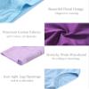 5-Pack High Waist Tummy Control Panties for Women, Cotton Underwear No Muffin Top Shapewear Brief Panties (5-Pack, Medium) view 3