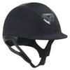 IRH XLT Black Suede Horse Riding Helmet with Gloss Frame, XLarge view 2