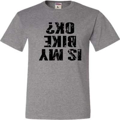 Go All Out XX-Large Oxford Adult is My Bike OK Okay? T-Shirt