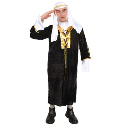 HalloweenPartyOnline Adult Men's Arab Sheik Costume HC-453
