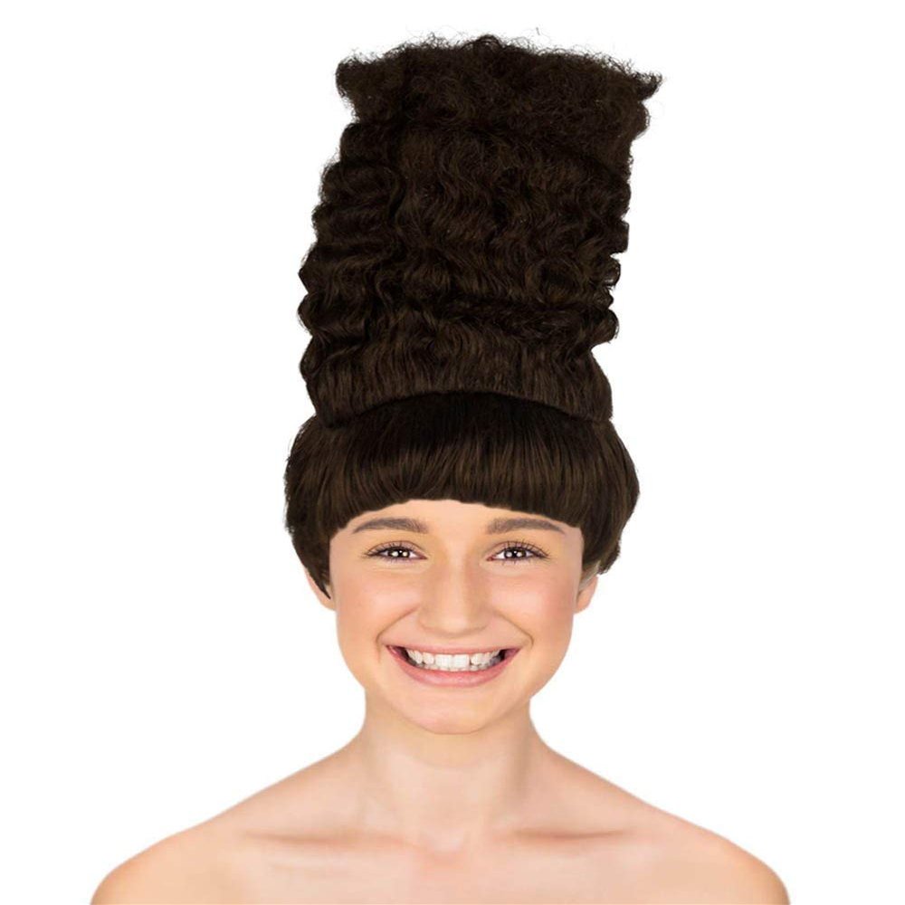 Crazy Tower Wig | Brown Cartoon Halloween Wig HW-249
