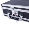 Thxbyebye 30x15x23cm Aluminum New Framed Locking Gun Pistol HandGun Lock Box Hard Storage Carry Case Silver view 4