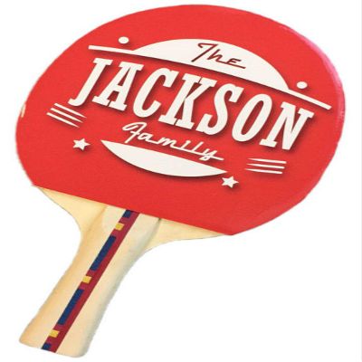 Infusion Custom Design Ping Pong Paddle, Premium 5 Ply Direct Imprint Personalization on Table Tennis Racket