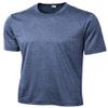 Opna Men's Big & Tall Short Sleeve Moisture Wicking Athletic T-Shirts Regular Sizes & XLT's Navy Heather view 1