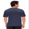 Opna Men's Big & Tall Short Sleeve Moisture Wicking Athletic T-Shirts Regular Sizes & XLT's Navy Heather view 4