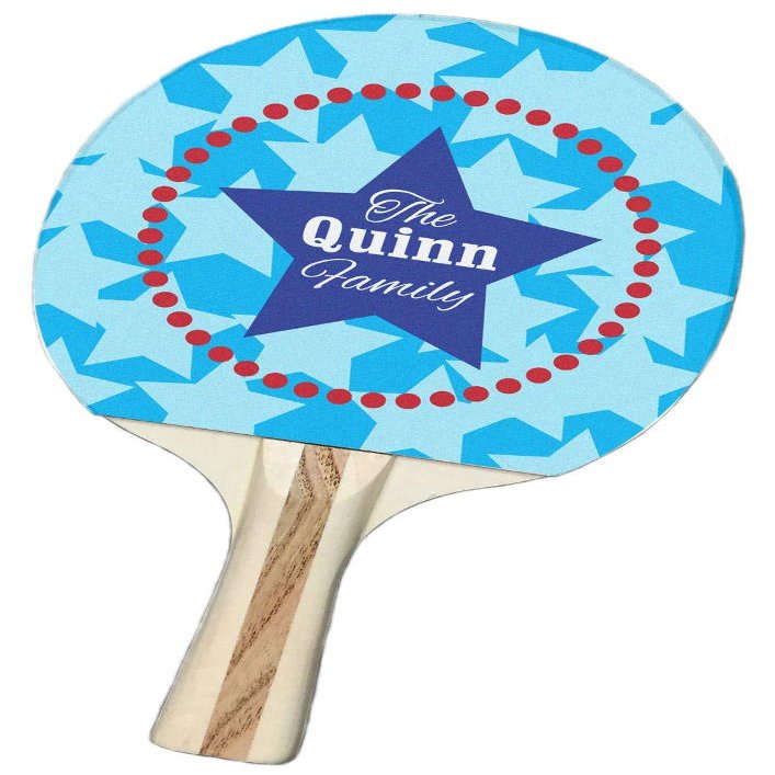 Infusion Custom Design Ping Pong Paddle, Premium 5 Ply Direct Imprint Personalization on Table Tennis Racket