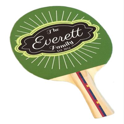 Infusion Custom Design Ping Pong Paddle, Premium 5 Ply Direct Imprint Personalization on Table Tennis Racket