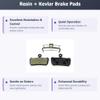 Bike Brake Pads Resin for Avid XO Trail and Guide Series. The Bicycle Replacement Part for OEM Brakes for high Braking Power and Quiet Stops. view 2
