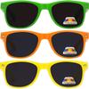 OWL Kids Polarized Sunglasses 3 Pack  UV400 Matte Rectangular Frames, Green Orange & Yellow (Ages 3+) view 2