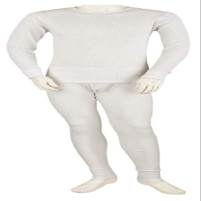 Styllion Cotton Blend Thermal Set (XL, White)