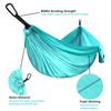 Gold Armour Camping Hammock - XL Double Hammock Portable Hammock Camping Accessories Gear for Outdoor Indoor with Tree Straps, USA Based Brand (Seafoam) view 2