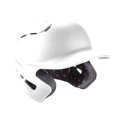 Mizuno B6 Adult Baseball Batting Helmet, White, Small/Medium