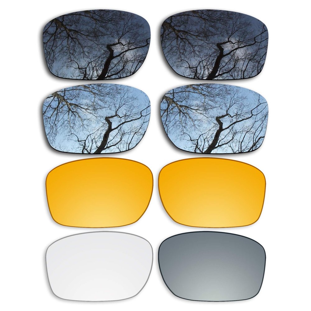 Set of 4 Replacement Lenses for Oakley Sliver Pack-BSHP6