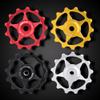 11T/13T Derailleur Pulley Aluminium Alloy Wheel Rear Derailleur Pulley Wheel Pulley for Mountain Road Bike(11T Black) view 3