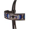 Tough 1 Beaded Longhorn Browband Headstall view 2