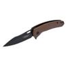 Camillus Blaze / 6.75" Overall / 2.75" Drop Point Blade/CARBONITRIDE Titanium / Brown view 4