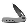 Camillus Slot 6.75" Folding Knife, AUS-8 Stainless Steel Treated in Carbonitride Titanium Non-Stick + Glass Filled Nylon, Quick Launch Dual Bearing System, Liner view 1