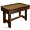 Gorina Granito Basalt Cloth - 18 Color Variations - for 7, 8, 8.5, 9, 10 Foot Tables (Olive, 7' Precut - Inside Table Area 40" x 80") view 2