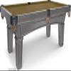 Gorina Granito Basalt Cloth - 18 Color Variations - for 7, 8, 8.5, 9, 10 Foot Tables (Olive, 7' Precut - Inside Table Area 40" x 80") view 3