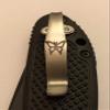 Titanium Deep Pocket Clip for Benchmade 555 556 557 Mini Griptilian Knife Folder view 1